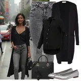Črno roza outfiti image