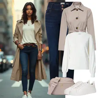 Vsakdanje Outfiti "Pomladna oprava"