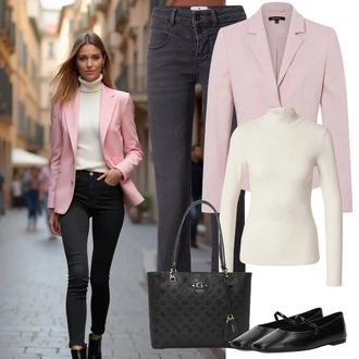 outfit mit Calvin Klein "Pomladna oprava"