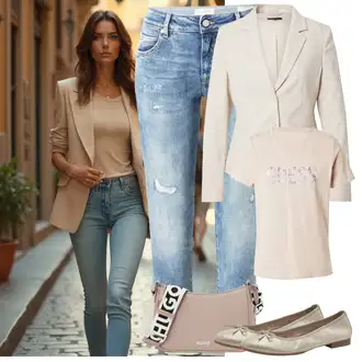 outfit mit Gang "Popoln videz za pomlad"