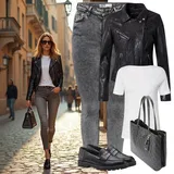 Črna Tamaris outfiti za dame image