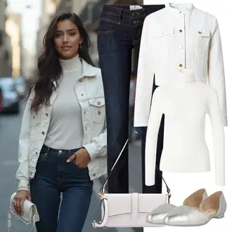Vsakdanje Outfiti "Popoln videz za pomlad"