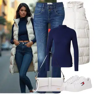 Vsakdanje Outfiti "Popoln videz za pomlad"