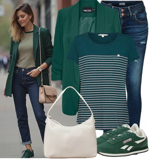 Outfit s Modrá/Tmavě modrá Kožená bunda/Kožené Boty/Kožená Pánská Bund/Push up Džín/Zimní bunda/Džíny s Nízkým Sedem/Džín s Nízkým Pasem/Džíny s Rozparkem/Slim Fit Džíny/Termální Džíny LTB "Jedinečný volnočasový outfit"