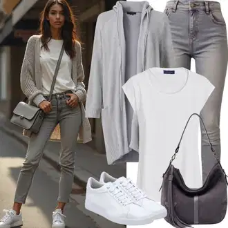 Outfiti Desetletij "Sproščen videz"