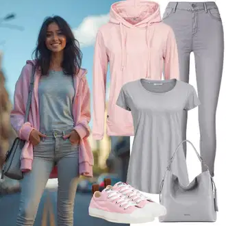 Rojstni dan outfit mit Roza Superge Nizka/Plato-Sneaker/Teddy superga/Usnjene superge/Poletne superge Fila "Super za prosti čas"Look: Bar, Dan plaže, 40. rojstni dan, Šola, Rojstni dan, Pop koncert, Materinski dan, Gala, Valentinovo