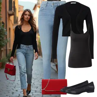 Outfiti Desetletij "Udoben videz za pomlad"