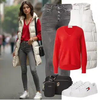 Vsakdanje Outfiti "Udoben videz za pomlad"