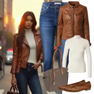 Vsakdanje Outfiti "Udoben videz za pomlad"