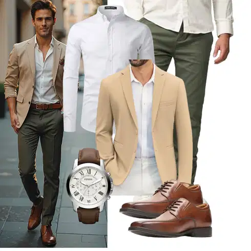 Boyfriend Grau/Weiß BusinessHemd/Business Hemd PARKLEES kombinierenLook: Elegant, Casual, Boyfriend, Stil, Büro, Business, Smart Casual, Edel, Unisex, Preppy, Ausgefallene, Nahtlos, Schlichte