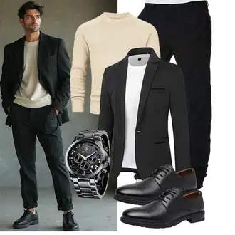 Business Outfits mit Schwarz Unkategorisiert REPUBLIX "Business Outfit"