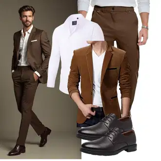 Outfit mit Rosa/Fliederfarben siliteelon "Business Outfit"