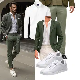 Outfit mit Weiß J.VER "Business Outfit"