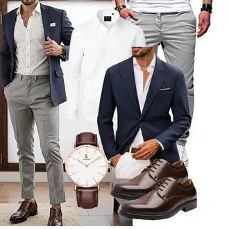 Outfit mit Weiß J.VER "Business Outfit"