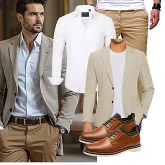 Outfit mit Weiß J.VER "Business Outfit"