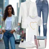 Klasični Sakoi s Biserima Outfiti image