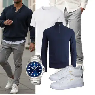 Surfen Outfit mit Unkategorisiert MAGCOMSEN "Freizeit Outfit"Look: Angeln, Fitness, Wandern, Surfen, Freizeit, Trekking, Training