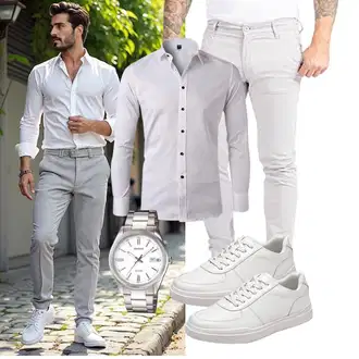 Ausgefallene Outfit mit Indumentum "Freizeit Outfit"Look: Casual, Ausgefallene, Moderne, Büro, Rad, Stil, Business, Dad
