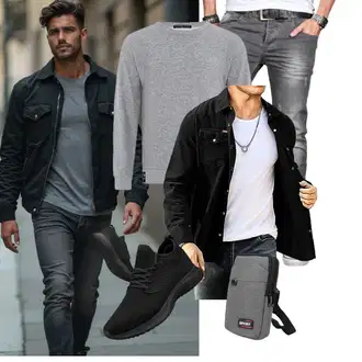 Wandern Outfit mit Unkategorisiert Giniros, Unkategorisiert "Freizeit Outfit"Look: Basketball, Fitness, Fußball, Wandern, Tennis, Laufen, Arbeits, Freizeit, Joggen, Trekking, Training