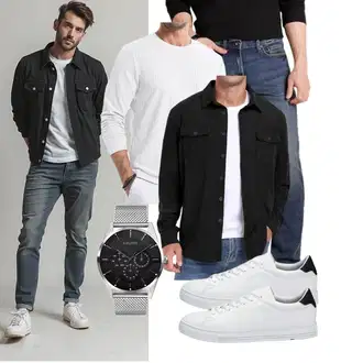 Freizeit Outfits Jeans Winter mit Unkategorisiert JMIERR, Unkategorisiert QIXING "Freizeit Outfit"