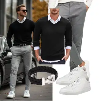 Freizeit Outfits Jeans Winter mit COOFANDY "Freizeit Outfit"