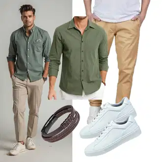 Loose fit Outfit mit Unkategorisiert HISDERN "Freizeit Outfit"