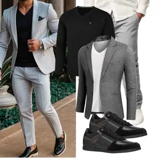 Outfit mit Schwarz Unkategorisiert Calvin Klein "Freizeit Outfit"