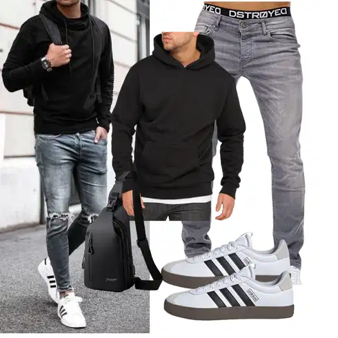 Oversize Oversize Hoodie/Kapuzenpullover Rello & Reese kombinierenLook: Casual, Moderne, Oversize, Trendige, Zuhause, Lack