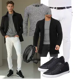 Outfit mit Schwarz Unkategorisiert Tommy Hilfiger "Freizeit Outfit"
