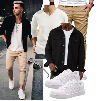 Retro Outfit mit Unkategorisiert DUCO "Freizeit Outfit"Look: Classic, Retro, Sportlich, Vintage, Outdoor, Trendige, Stil, Business, Metal, Schütze
