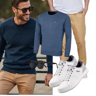 Outfit mit Unkategorisiert Calvin Klein "Freizeit Outfit"