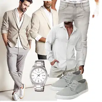 Jahreszeiten Outfits Hochzeit mit Unkategorisiert PJ PAUL JONES, Unkategorisiert Meilicloth "Freizeit Outfit"Look: Hochzeit, Abschlussball, Konzert, Ball, Wasen