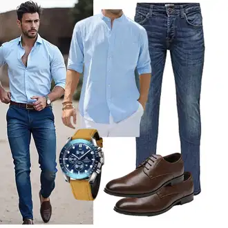 Casual Geburtstag Outfit mit Unkategorisiert "Freizeit Outfit"Look: Boyfriend, Casual, Classic, Rap, Schön, Empire, Dad, Geburtstag, Weihnachten, Vatertag, Valentinstag, Bar, Wasen, Date