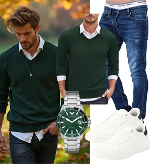 Freizeit Outfits Jeans Winter mit Unkategorisiert COOFANDY "Freizeit Outfit"