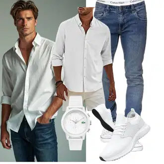 Casual Geburtstag Outfit mit Unkategorisiert Elegancity "Freizeit Outfit"Look: Business, Casual, Elegant, Boyfriend, Premium, Western, Classic, Wasen, Geburtstag, Hochzeit, Bar