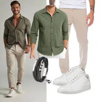 Loose fit Outfit mit Unkategorisiert HISDERN "Freizeit Outfit"