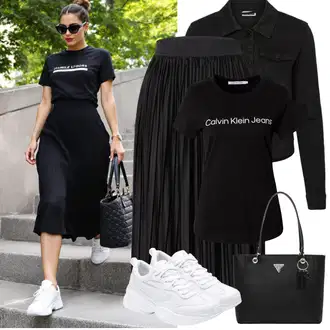 moderne Outfit sa Crna/Tamnoplava Nekategorizirano Noisy may, Crna/Smeđa Top za plažu/Sportska majica/Otmjena majica/Muške tenisice za trčanje/Funkcionalna majica/Majica kratkih rukava/Izreka na majici/Ležerna majica/Odjeća za plažu/Majica za plažu/Smiješna majica/Print majica Calvin Klein Jeans "Jarní outfit"Look: Rap, Radna odjeća, 90-ich, Sveučilišna, moderne, cool, Prekrasan, Talijanski, Mom, Francuske