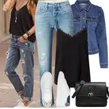 Bílé outfity image