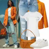 Žluté outfity image