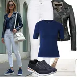 Denim/traper bluze i tunike većih brojeva image