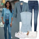 Plavi Klasični sakoi outfiti image