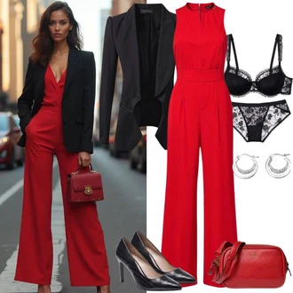 Outfit s Černá Sandál Na Podpatku/Sandál Na Širokém Podpatku/Bota Na Podpatku/Šněrovací Lodička/Sandál s podpatkem/Sandály na hřídeli/Lodička S Páskem/Páskový Sandál celena "Mega krásný outfit"