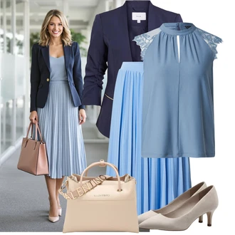 Outfit s Béžová/Hnědá/Khaki Pohodlná Lodička/Business Bota/Vintage Lodička/Lodička s vysokým nártem/Lodička Nízký Podpatek Tamaris "Skvělý pro volný čas"