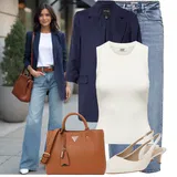 Outfiti s Trapericama Širokih Nogavica image