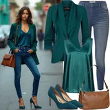 Kombinovat Slavnostní Halenky s Džíny image