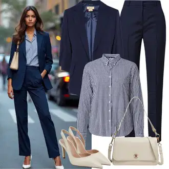 Outfit sa Bijela/Bež/Kaki/Zlatni Mala Torbica/Pojasna torbica/Torbica/Torba preko ramena/Torba za rame/Torbica za telefon/Torbica/Torba Za Preko Ramena About You "Modni proljetni outfit"