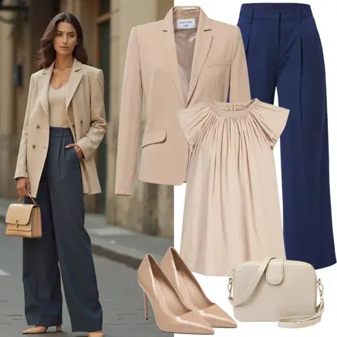 Kombinace Léto Tmavě modrá/Modrá Mušelínové kalhoty/Plážová Kalhoty/Tradiční Kalhoty/Široká Kalhoty Baggy Kalhoty/Paperbag Kalhoty/Žerzejová Kalhoty/Plisovaná Kalhoty GAP