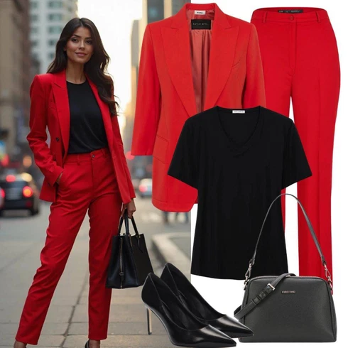 Kombinace Hnědá/Červená/Fialová/Růžová Oversize Sako/Dlouhý Sako/Blůzové Sako/Boyfriend Sako/Elegantní Sako Only
