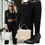 Poslovni outfiti s culotte hlačama image
