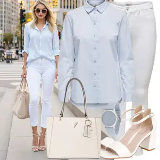 Outfit sa Siva/SvjetloPlava/Plava Ručni sat/Alat za satove/Smartwatch za žene Lacoste "Outfit za svaki dan"